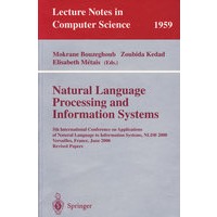 Natural Language Processing and Information Systems 自然语言处理和信息系统
