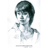 临摹素描的人物头像要画几张才能学好啊