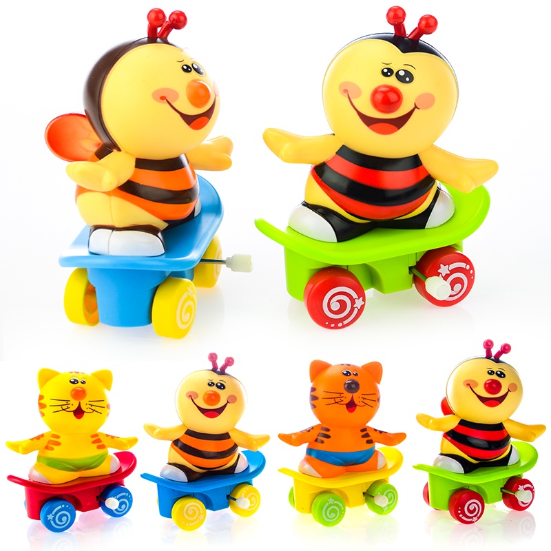 乐泓智惯性动物小车婴儿童玩具车0-3岁启蒙益