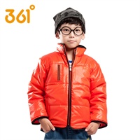 361度童装 男童棉袄冬季保暖外套高领运动棉服