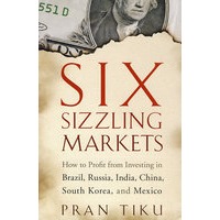 Six Sizzling Markets: How to Profit from Investing in Brazil, Russia, India, China, South Korea, and Mexico六大市场：如何在巴西、俄罗斯、印度、中国、韩国与墨西哥投资中获利