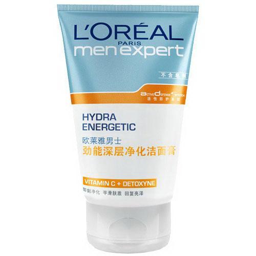 L'OREAL PARIS 欧莱雅男士劲能深层净化洁面膏50ml