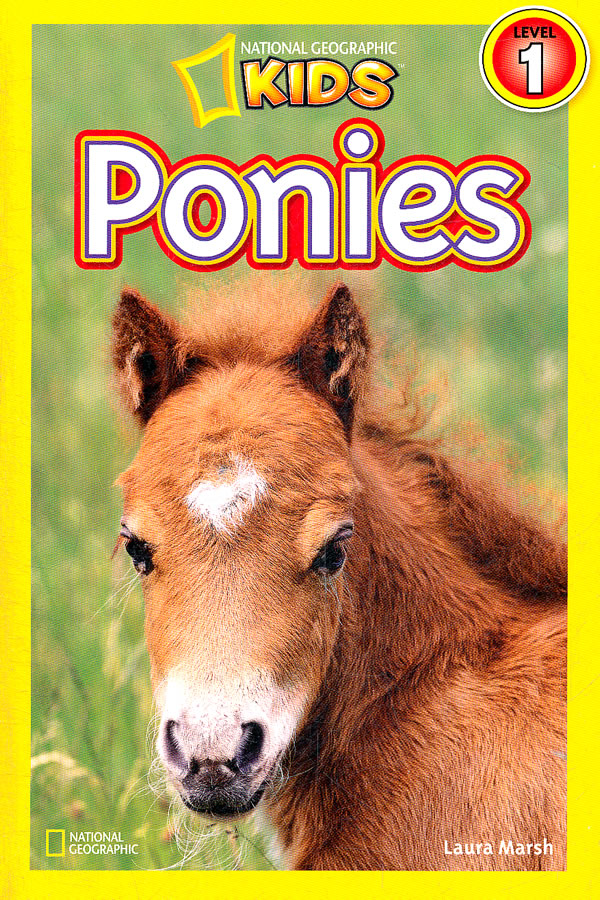 national geographic readers: ponies 美国《国家地理》杂志-儿童