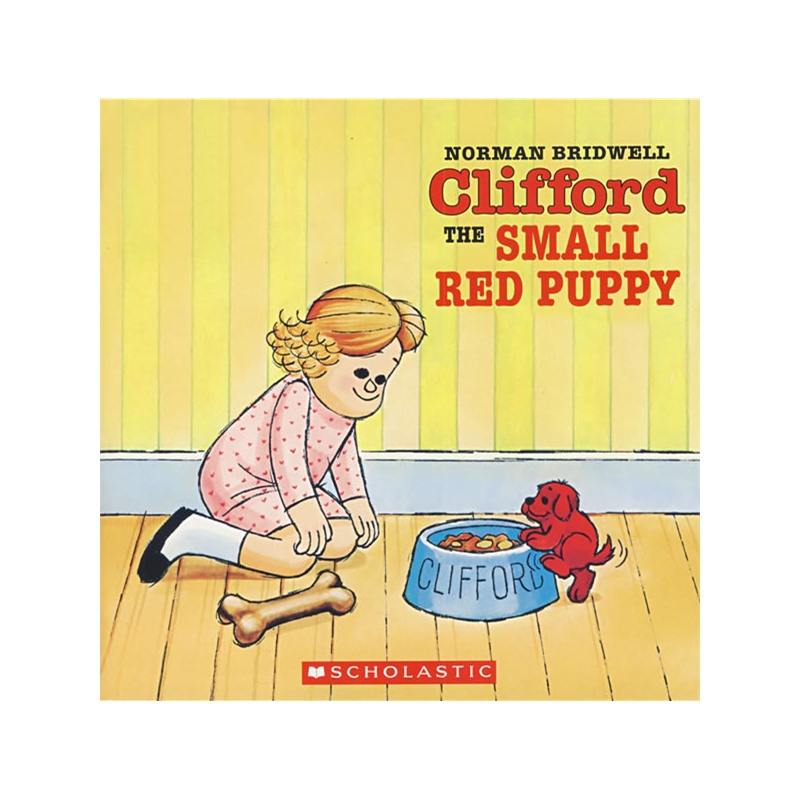 cliffordthesmallredpuppy大红狗出生记9780590442947