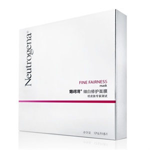 Neutrogena露得清 细白修护面膜5片装