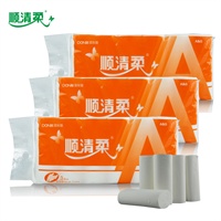 3提包邮 顺清柔国际版卫生长卷纸12卷 1.8kg /提a3261