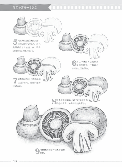 超简单素描一学就会