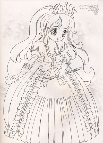 时尚描画.<em>美少女</em>系列 典雅公主秀/星座小魔女-