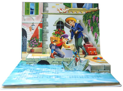 《坚定的锡兵(经典童话立体剧场书系列)》(意)