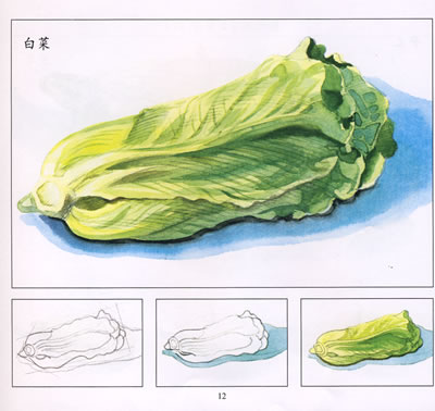 儿童色彩画美丽的花朵