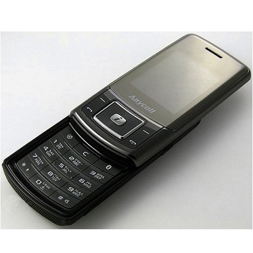 三星(gsm手机)m628(黑灰色)简约,圆润,流畅的滑盖设计