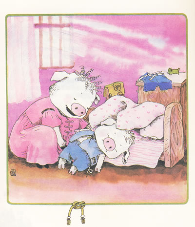 小猪唏哩呼噜气泡图图片